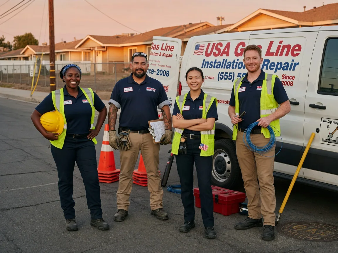 Gas Line Installation company in Colwell, IA